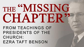 Missing Ezra Taft Benson Chapter YouTube video