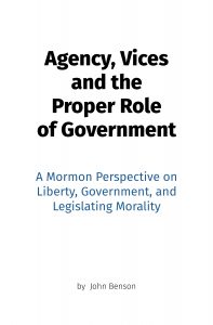 Book: Agency Vices and the Proper Role of Government